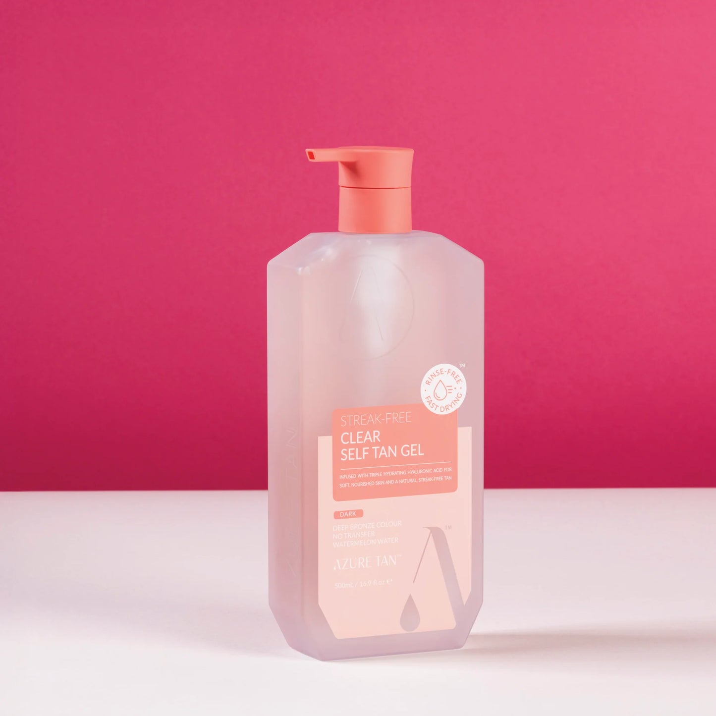 Streak Free Clear Self Tan Gel 500ml | Azure Tan