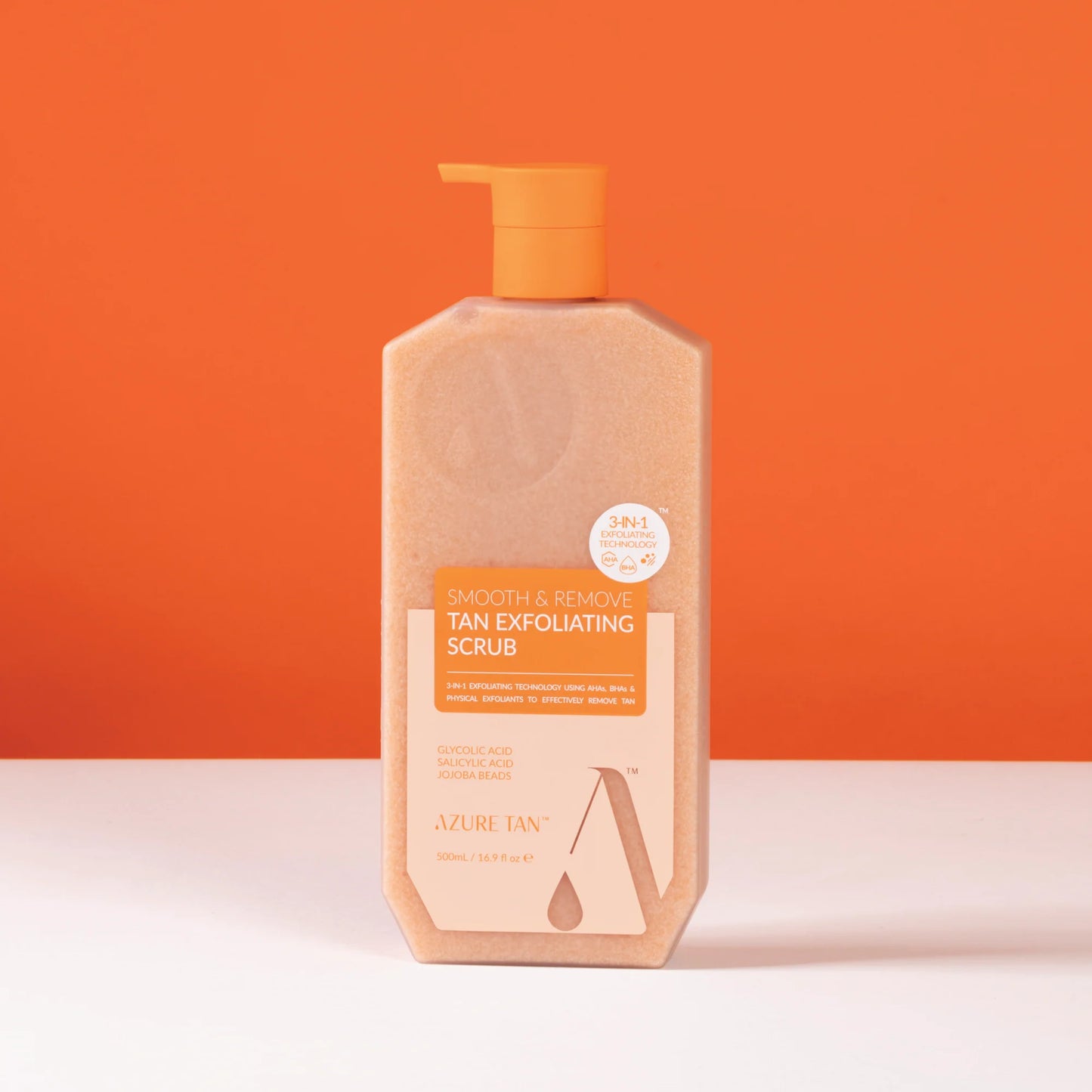 Smooth and Remove Tan Exfoliating Scrub 500ml | Azure Tan