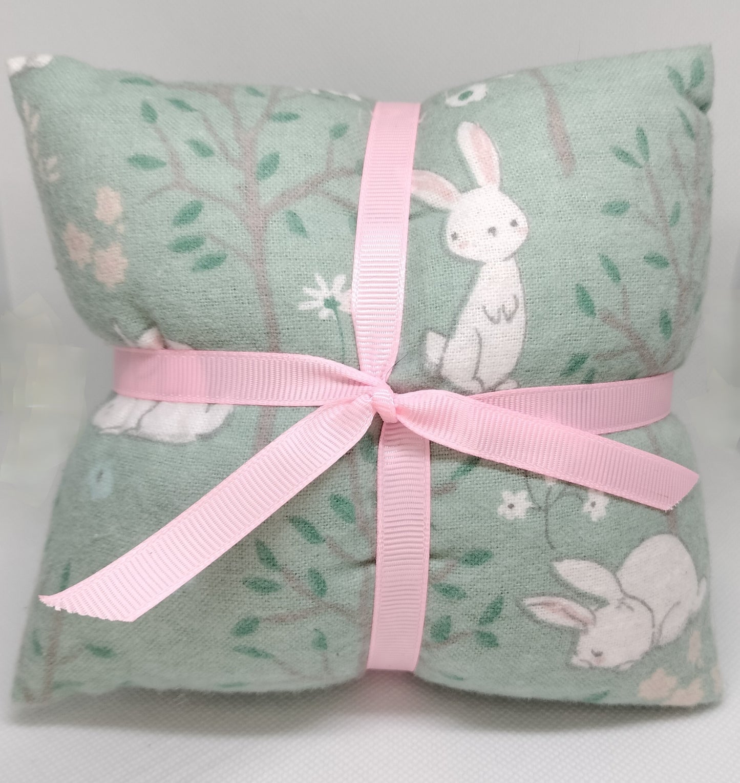 Mint Bunny Wheat bag Size Medium