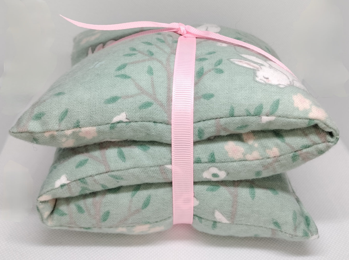 Mint Bunny Wheat bag Size Medium