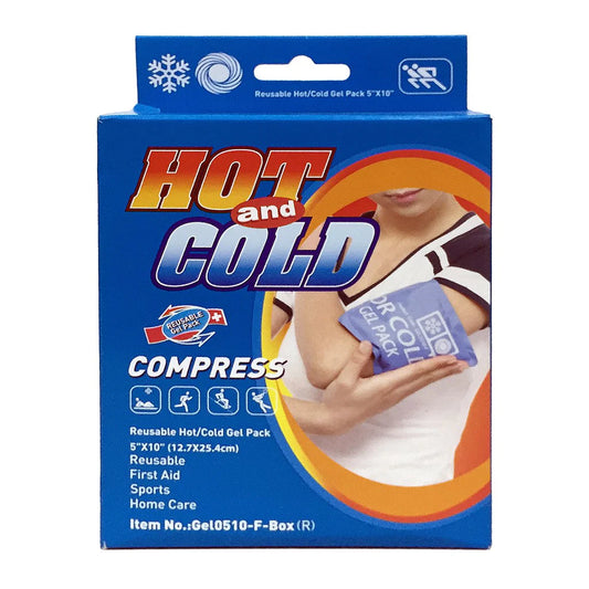 hot and cold gel compress reusable therapy pack