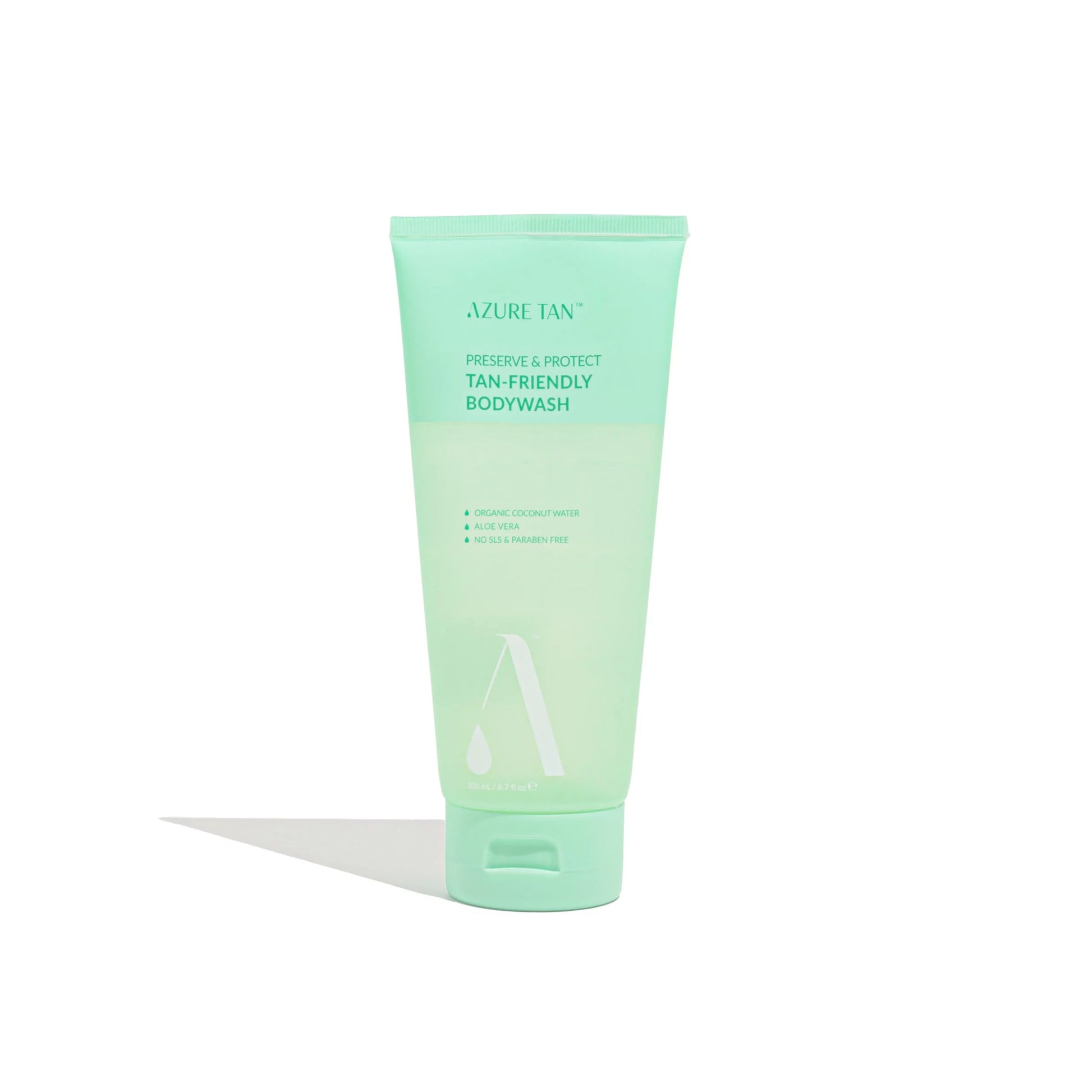 hydrated skin after tan friendly body wash
