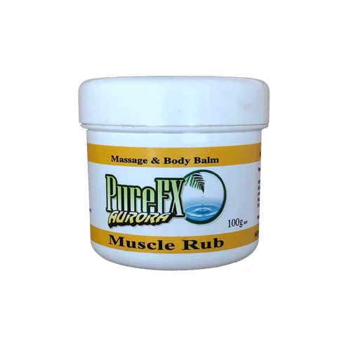 muscle rub massage balm pain relief PureFx