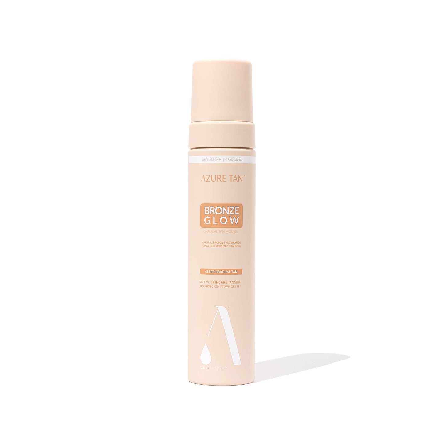 light self tan mousse natural glow fair skin