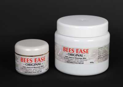natural pain relief massage balm with essential oils