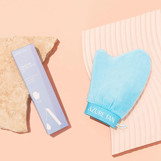 tan applicator mitt streak free Azure Tan