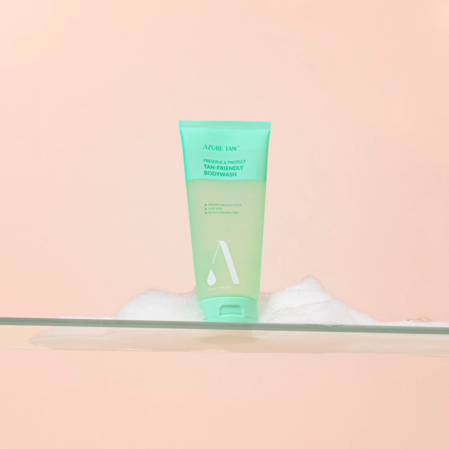 tan friendly body wash preserve protect Azure Tan